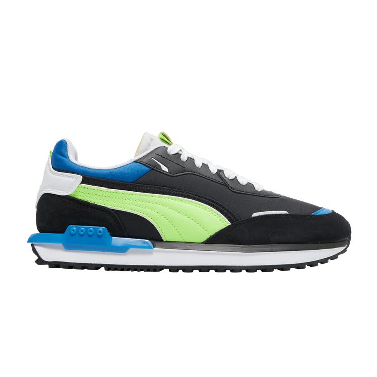 Puma City Rider Electric - Black Green Glare 36