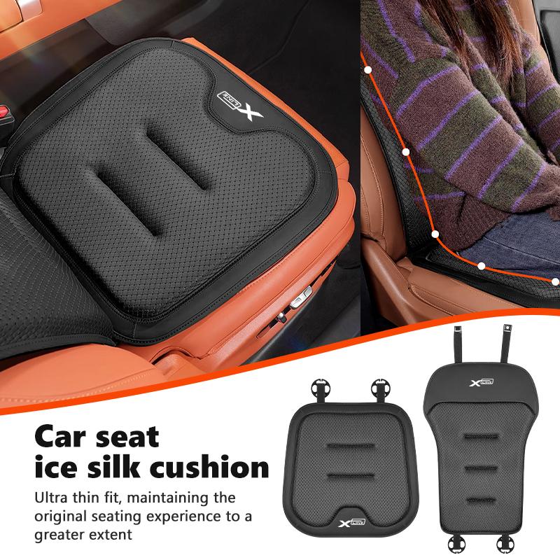 ACZ2 Car Ice Silk Front Rear Seat Cushion Backrest Protector Mat For KIA Rio K5 K2 Sportage Ceed Sorento Picanto Stinger Optima Soul
