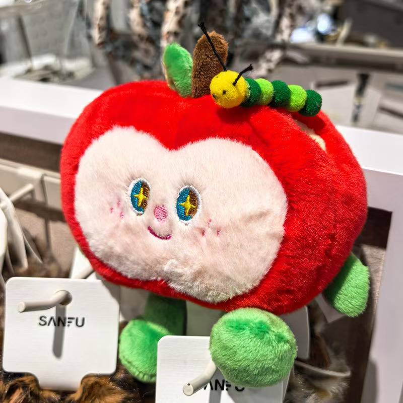 Amazing Apple Kawaii Plush Toy Figure Doll Cartoon Cute Cute Pillow Cushion Home Decoration Kids Birthday Gift Doll