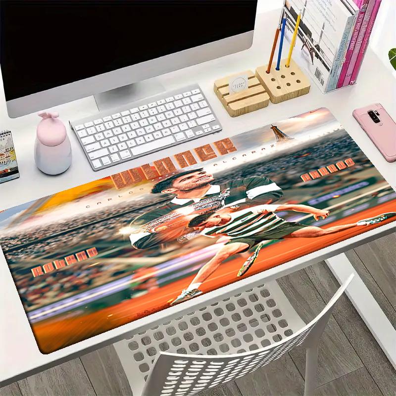 Alcaraz Theme Mouse Pad, Non Slip Rubber Base, Multifunctional Office & Home Decor, Perfect for Workspace Personalization.