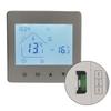 Boiler Temperature Regulator Programmable Thermostat Flame Retardant Material Memory Function Boiler Thermostat 86 X 86 X 41mm