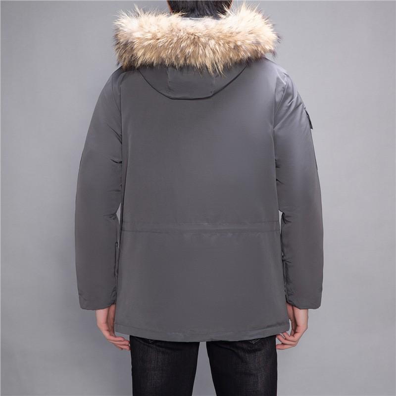 Expedition Winter Goose Down Jacket: Unisex Parka Model 08 with Canadian White Duck Down.