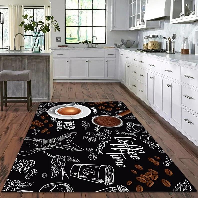 La Cucina Italiana Kitchen Rug Pasta Tomato Design Living Room Bedroom Home Decoration Carpet