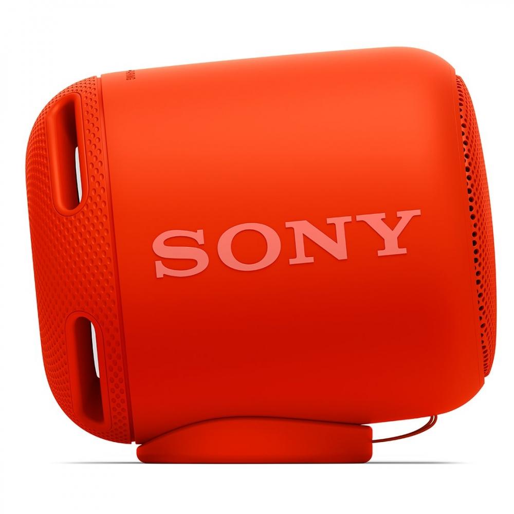 Sony Bezdrátový přenosný reproduktor Heavy Bass Model SRS-XB10: Vodotěsný kompatibilní s Bluetooth oranžově červený SRS-XB10 R