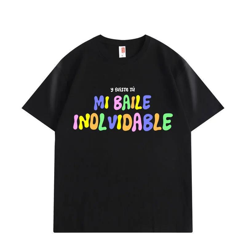 Rapper Bad Bunny Merch TShirt Unisex Clothing Harajuku HipHop Pop Music TShirt Fashion Y2K Style Short Sleeve TShirt