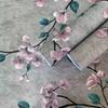 Plum Blossom Self-adhesive Wallpaper, TV Background, Non-woven Fabric Wallpaper, Bedroom Three-dimensional Wall Sticker