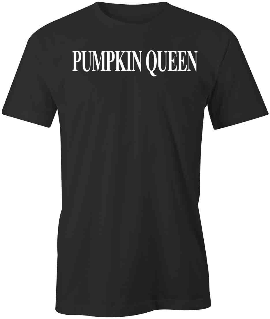 PUMPKIN QUEEN TShirt Tee Short-Sleeved Cotton FALL AUTUMN CLOTHING S1BSA604 M