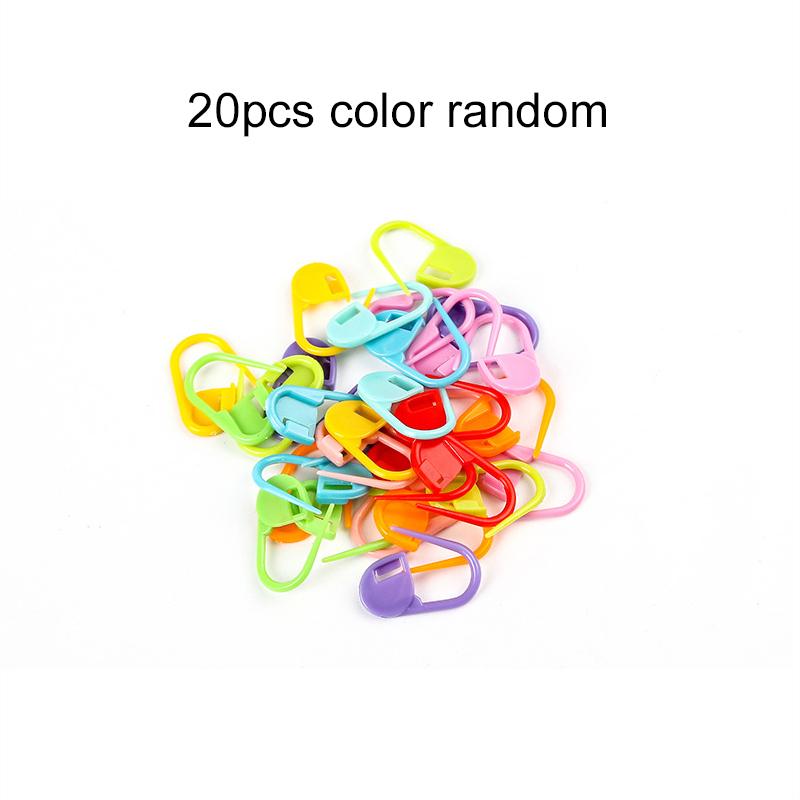 10~200pcs Marking Buckle Plastic Weaving Tools Colored Pin Mini Knitted Hook Lock Household DIY Sewing Tool Accessories TMZ