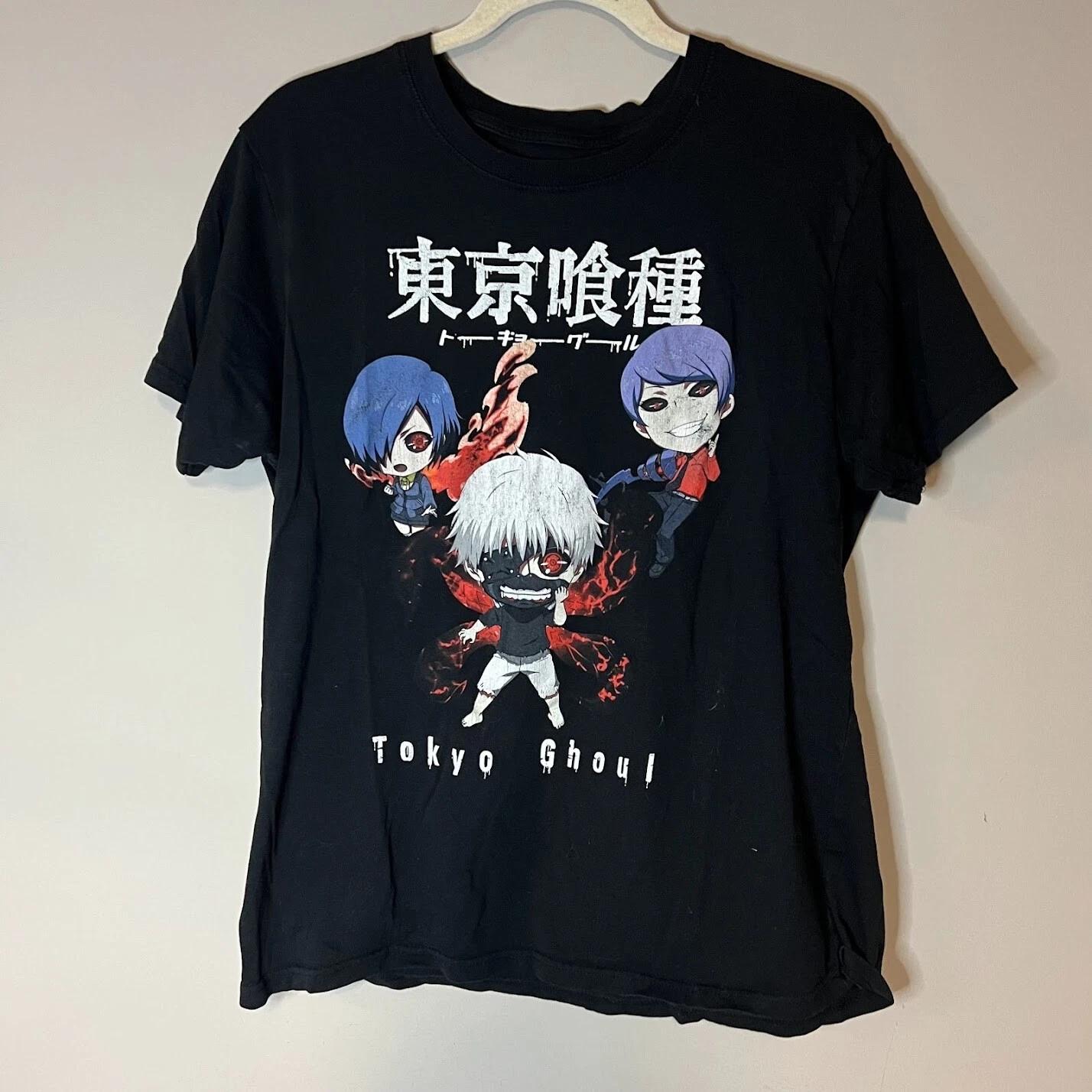 Графическая футболка Tokyo Ghoul Футболка Взрослый Размер Большой Funimation Аниме Манга 2XL