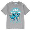 Six Seven 67 Funny Brainrot Meme Cartoon T Shirts Unisex Women Clothing Fashion Tshirt Summer Cotton Casual Short Sleeve Tshirts