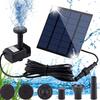 Efficient Solar Fountain Garden Pump FOR XXL Pond + Filter