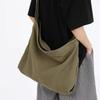 Large Capacity Canvas Crossbody Bag Thickened Sturdy Tote Bag Fashion Women's Shoulder Bag  Student