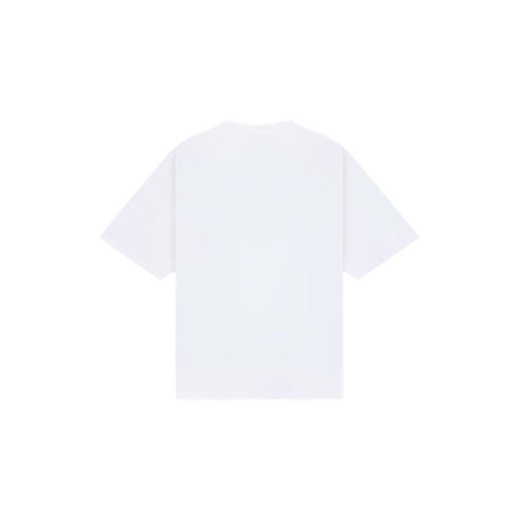 WE11DONE Ss25 1506 Series Vintage Logo Printed Letter Casual Short Sleeve T-Shirt Unisex Tops WD-TT1-25-767-U-WH
