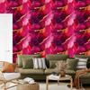 Ink Wallpaper Purple, Pink and Burgundy for Living Room and Bedroom 50x1000