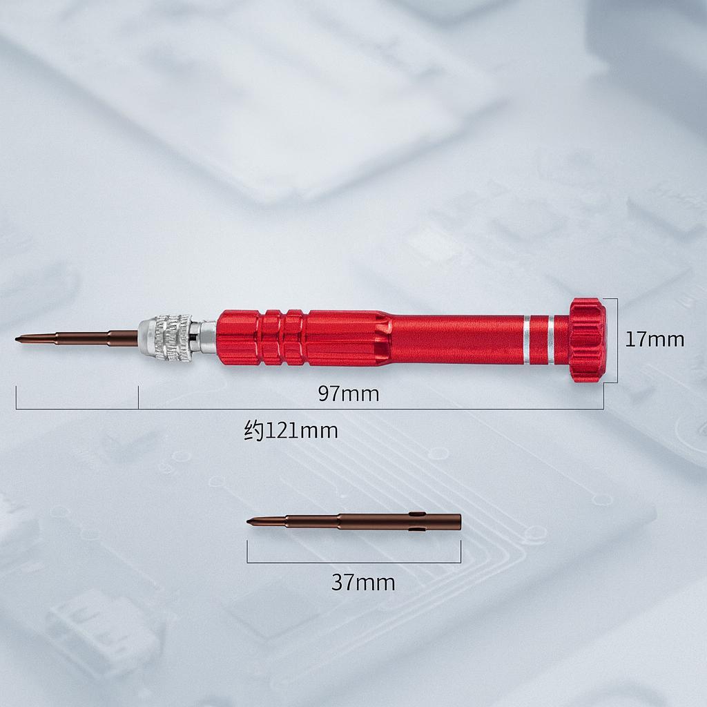 5 in 1 Präzisions-Multifunktions-Schraubendreher-Set, Tragbares Reparaturwerkzeug-Set für Handy, Uhr, Brille, Laptop-Demontage