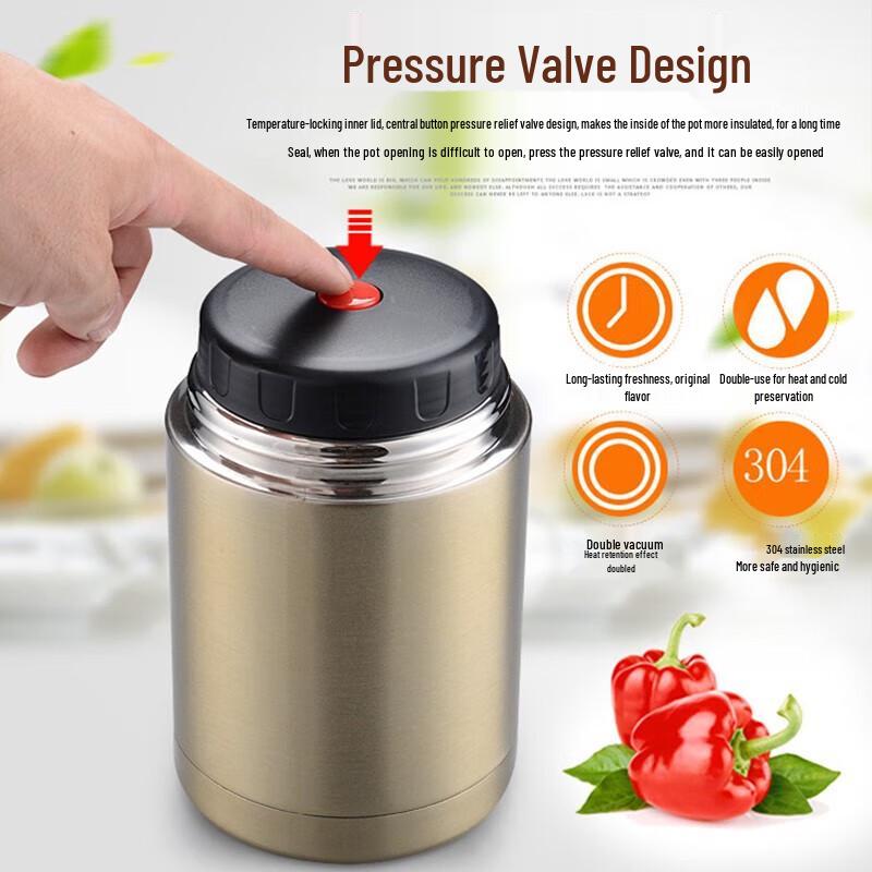 Tri-polar TP3611 Stainless Steel Insulated Food Jar