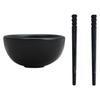 Miniature Tableware For Doll House Scene Display 1/12 Scale Metal Bowl Chopsticks Model Figure With Realistic Detailing