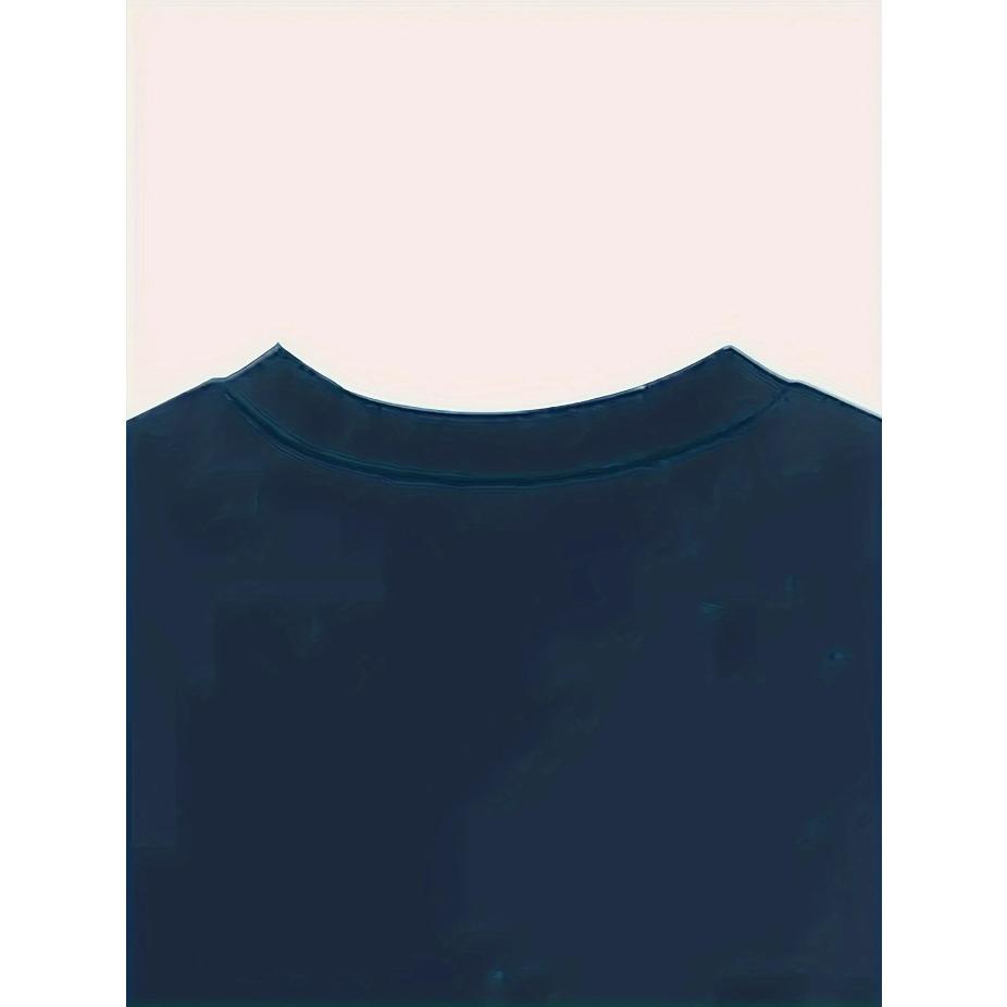 3D Printed Gradient T-shirts Gradient Paris Letter Summer Men's T-shirts - 3D Printed, Gradual Change Color, Round Collar, Short Sleeve Tops Tees