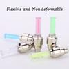 Colorful LED Bike Tire Valve Light Cycling Wheel Spoke Warning Light Bicycle Tyre Air Valve Cap Lamp Night Safety Accessory