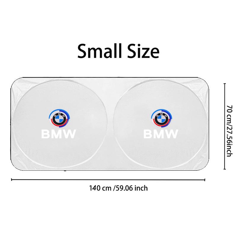 BAGO1 2026 Car Sticker Car Window Sunshade Cover Sun Shade Windshield Visor For BMW M X1 X2 X3 X5 X4 X6 X7 G30 G20 G32 G11 G12 F40 F30
