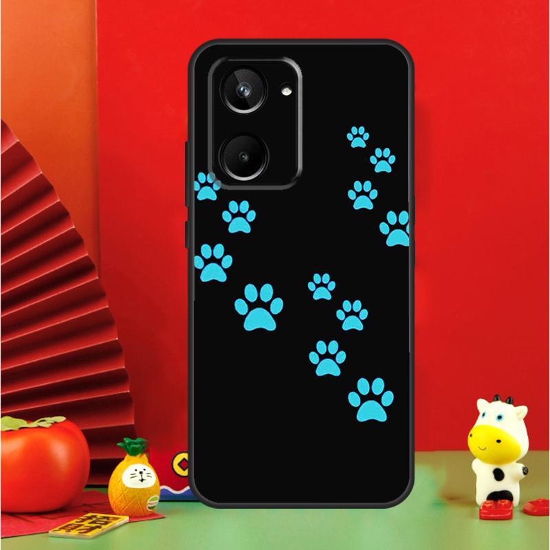

Cat Dog Paw Design For Realme 10 11 12 13 14 Pro Plus 15 GT7 Pro GT6 C65 C67 C63 C61 C55 C51 C53 C35 C75 Case Realme GT7 Pro