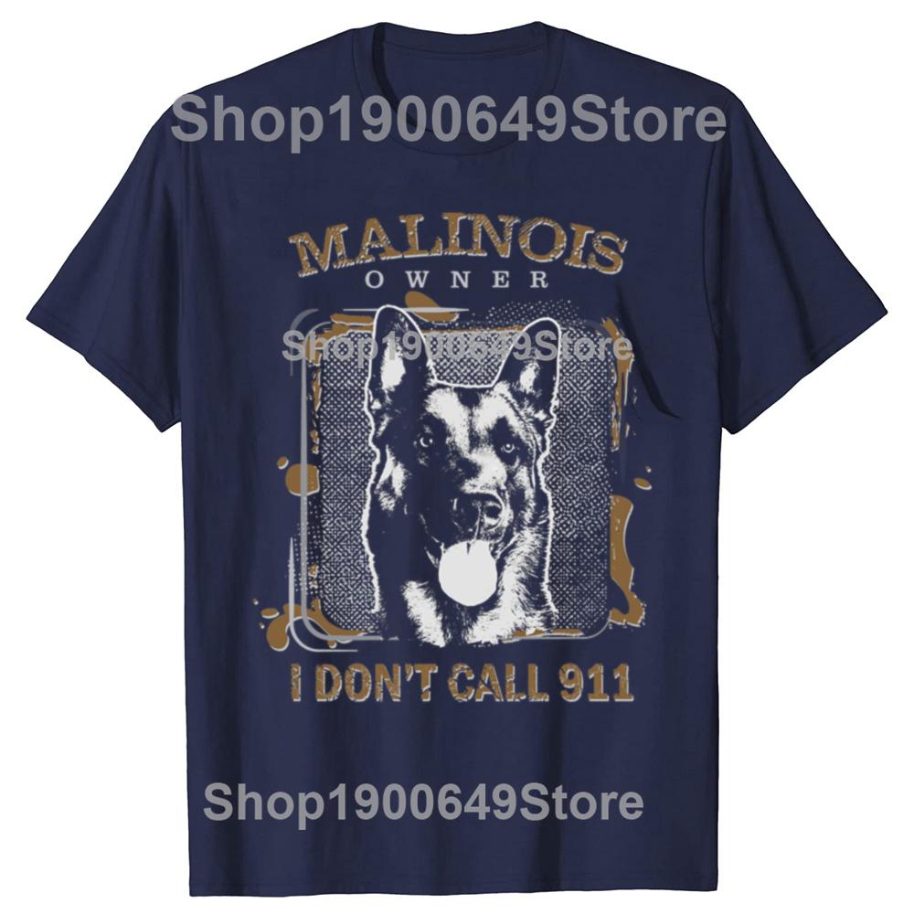 

Vintage Belgian Shepherd Malinois Men PreShrunk Cotton Mechelaar TShirt Sleeved Dog Lover Harajuku Shirt Clothing Camisas S