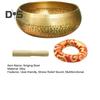 Meditation Singing Bowl Set Alloy Sound Bowl with Wooden Striker Cushion Healing Sound Bowl for Mindfulness Yoga Meditation Self-Regulation