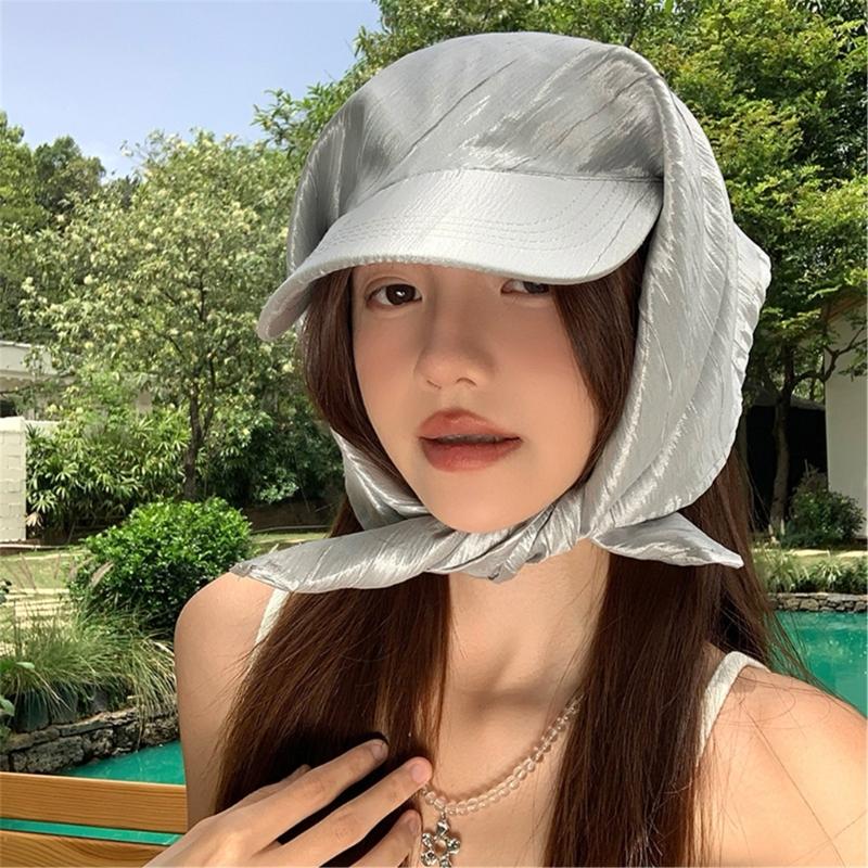Stylish Sunproof Hat For Women Teens Popular Headscarf Hat Casual Outdoor Activity Sport Baseball Hat Daily Wear