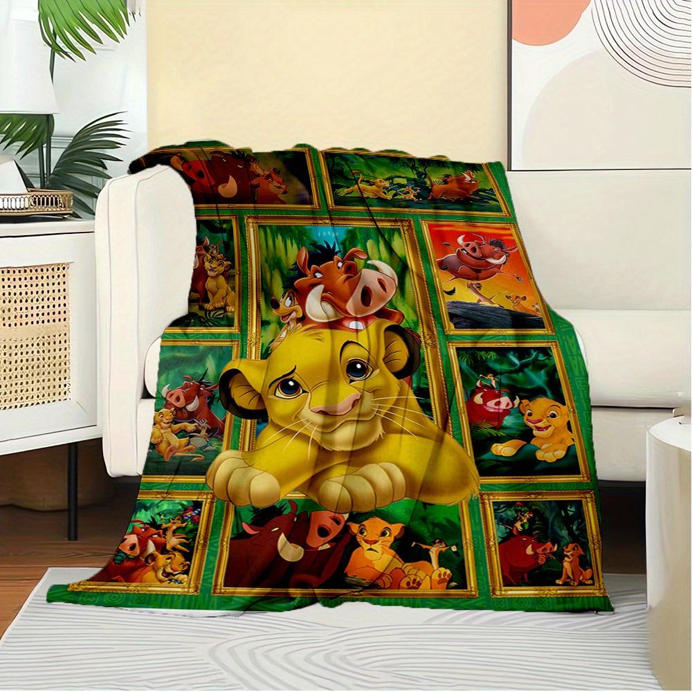1pc velvet lion king simba pumba tinman bedding throw blanket sofa cover gift home decor room decoration