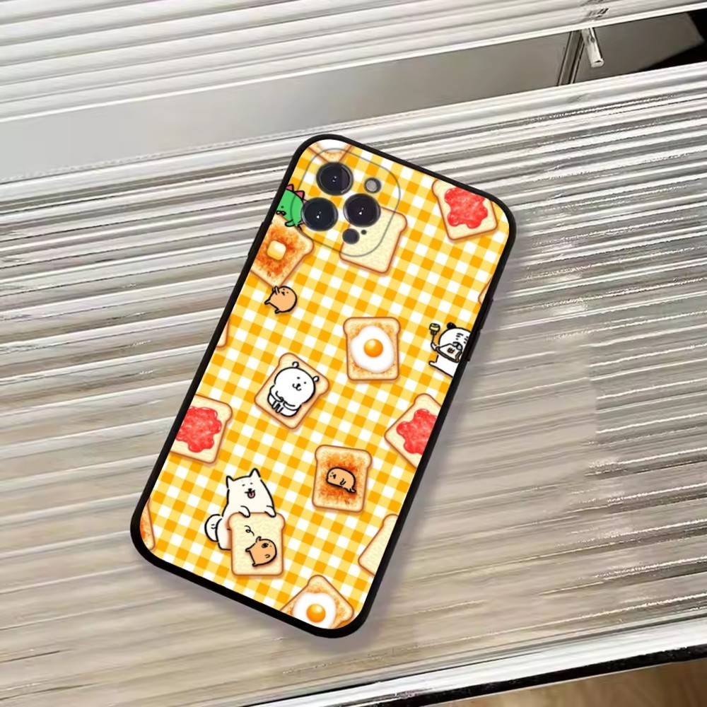 Funny Cartoon J-Joke B-Bear Phone Case For iPhone 17, 16,15,14,13,12,11 Plus,Pro Max, Others Soft Black Cover