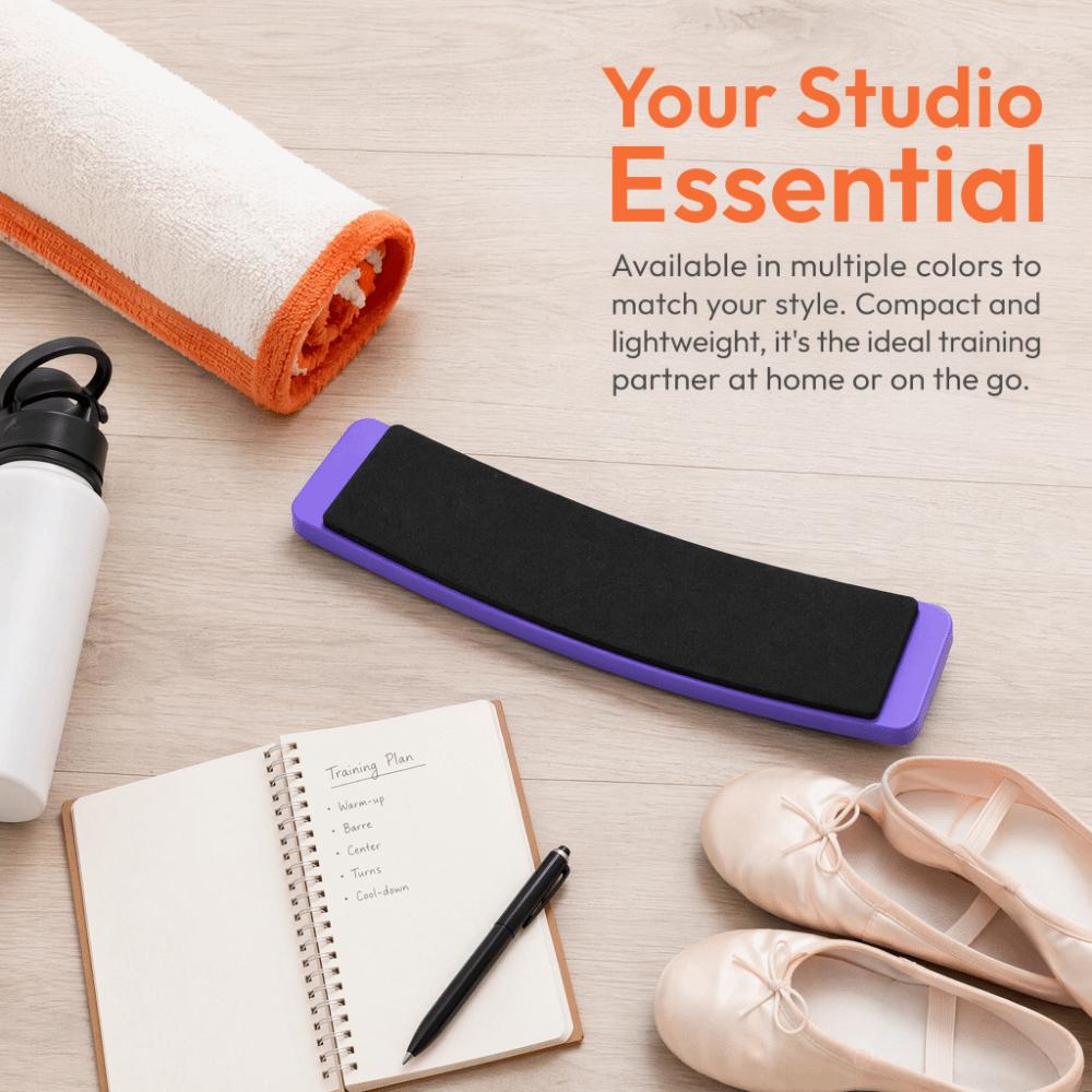 Curved Dance Training Board ABS Pirouette Trainer Portable Turning Board Figure Skating