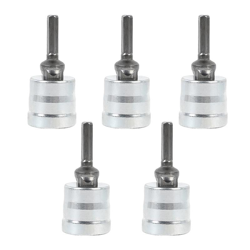 Car Jack Adapter Ball Steel Trailer Jack Drill Adapter Joint Impact Socket Wrench Tool Electric Conversion for RV Camper Boat