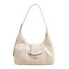 Women's Soft Leather Underarm Bag Casual Commuter Shoulder Bag