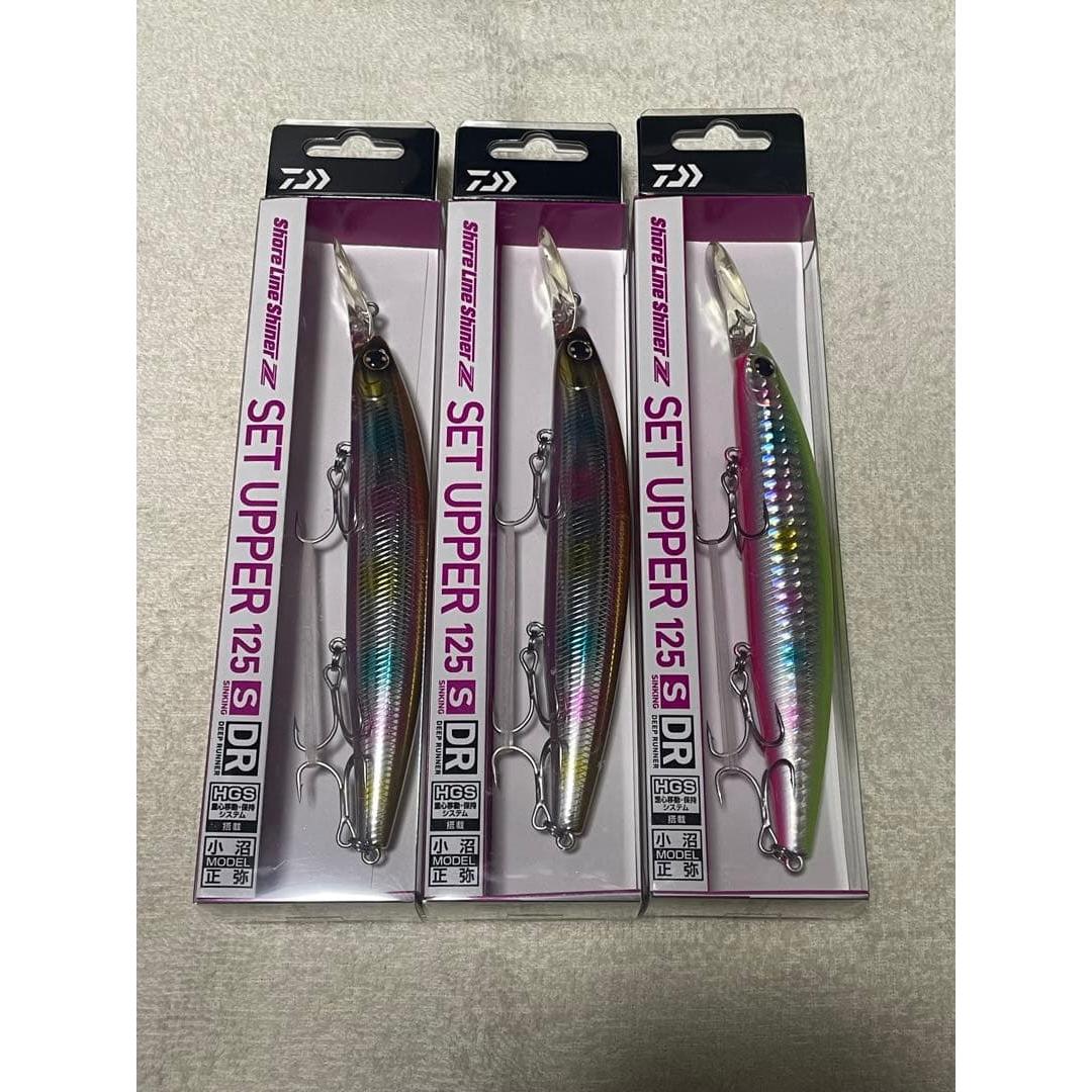 Used New Daiwa Shoreline Shiner Z Set Upper 125S-DR Lure