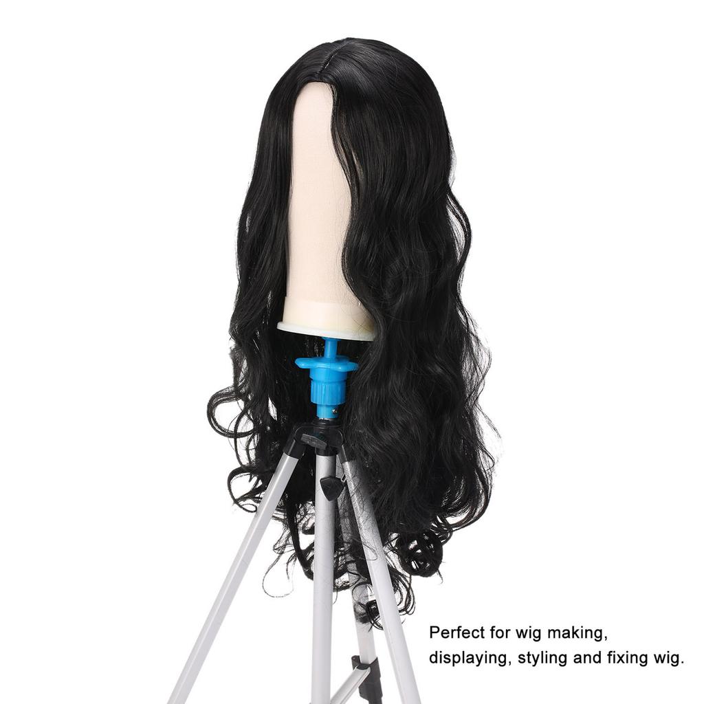 Bestauty Canvas Block Head Mannequin Head Wig Display Styling Head Manikin Canvas Head