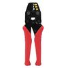 Ratchet Crimping Tool Alloy Steel Wire Terminal Crimper with Comfortable PC Handle for Non Insulated Terminals 1.25mm²