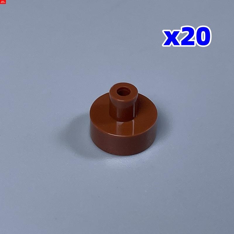 Toksik Olmayan Moc Tuğlalar Mum Sapı Tutucu Yuvarlak 1X1 Açık Sap 37762 20482 85861 Aksesuarlar Model Eğitici Çocuk Oyuncak Yapı Blokları