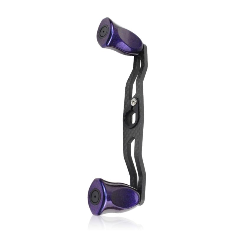 

Fishing Reels Handle Grip Baitcasting Trolling Reels Rocker Carbon Fibers Fishing Reels Cranking Accessorys for Baitcasting Reels синий