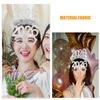 2026 New Year Headband Set 4 Piece Glitter Number Hair Hoops for Party Photo Props Holiday Celebration