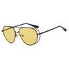 Double Beam Toad Hollow Sunglasses Fashion Pilot 2026 New Sunglasses Anti UV Sunglasses for Women