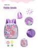 Adorable Cartoon Hard Shell Backpack for Kids Ages 3-7