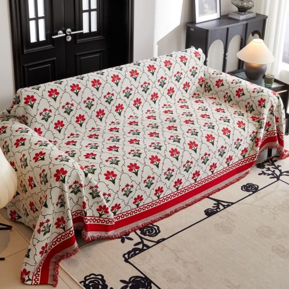 Цветочный коврик для дивана — фото 9