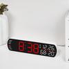 Modern Minimalist Digital Alarm Clock With Led Display For Home Office Decor