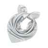 Women Elegant Square Scarf Solid Small Hair Tie Band For Business Party Head Neck Silk Satin Scarf CLE