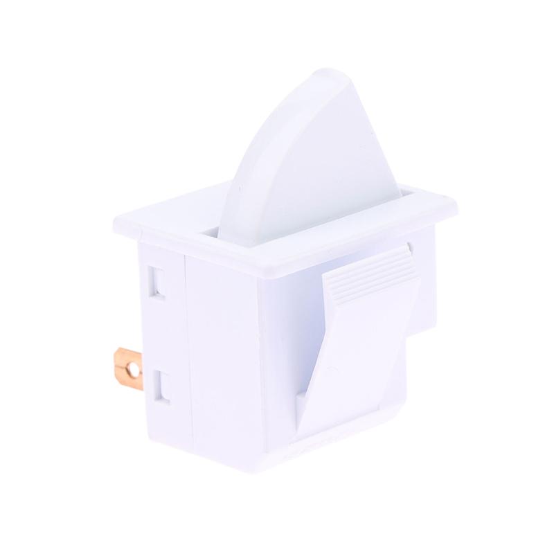 Ac 5A 250V Piesă de schimb pentru frigider Accesorii pentru frigider de bucătărie Generic Comutator de lumină pentru ușa frigiderului cu 2 pini