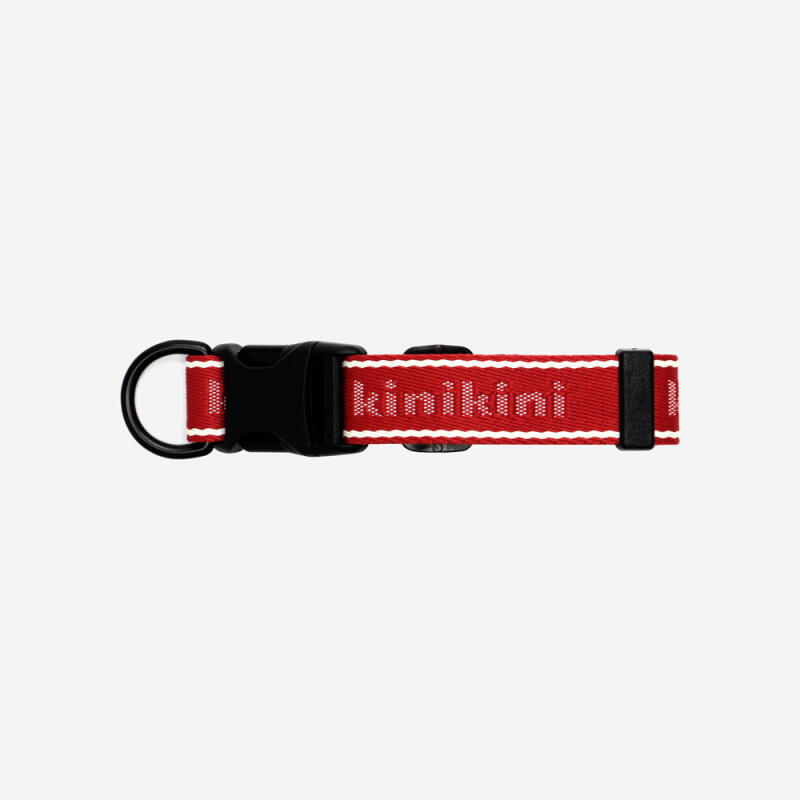 ORIGINAL KINI LOGO COLLAR-RED (Leash) S