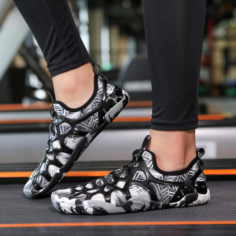 Men Women's Indoor Fitness Shoes Pro Treadmill Shoes Pilates Yoga Jump Rope Shoes Breathable Outdoor Quick Dry Water Shoes