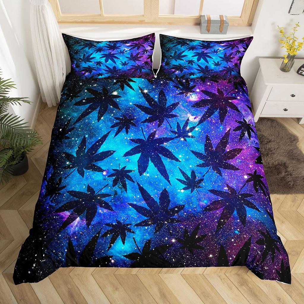 Erosebridal Ice Hockey Bedding Set Twin Hockey Player Duvet Cover for Kids Boys Girls Teens Juvenile Sports Game Comforter Cover Set Soft Mi