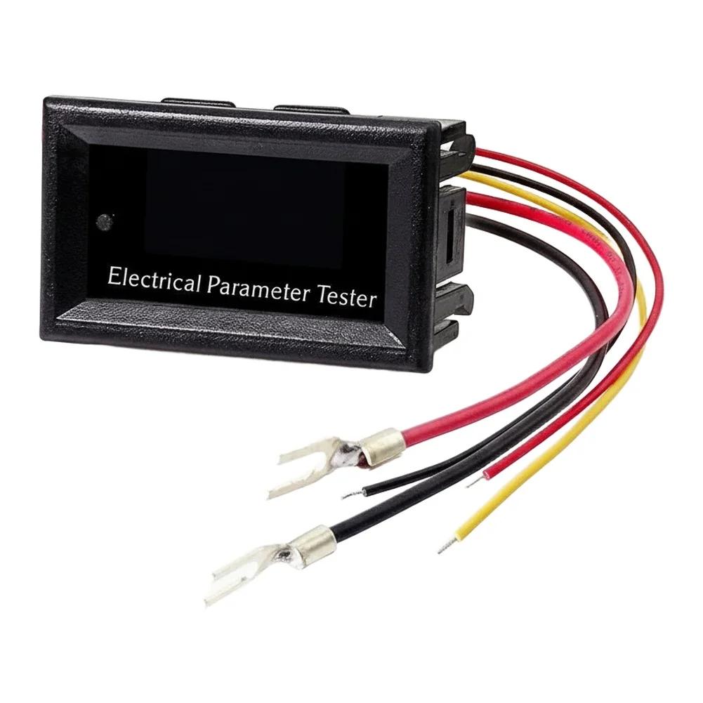 

7-в-1 Для OLED-тестера Для напруги, струму, ємності, потужності, енергії Подвійне зберігання даних З регульованим діапазоном 100А або 50А