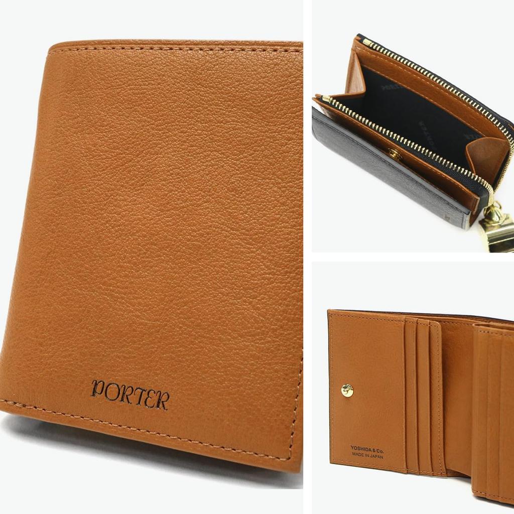 Tone Wallet Camel [Porter] Bi-fold 150-02290